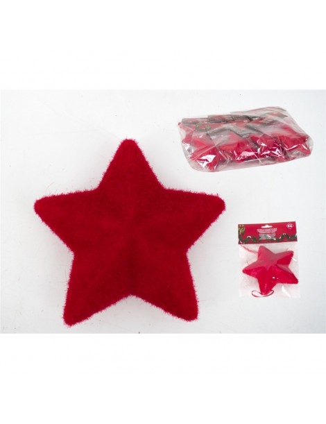 ESTRELLA NAVIDAD COLGANTE 14,5 CM. 