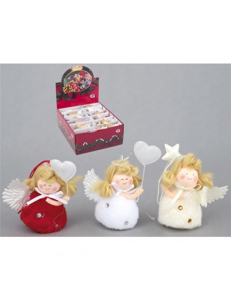 COLGANTE NAVIDAD ANGEL 7 CM. 