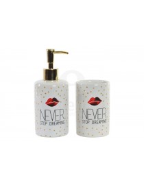 BAÑO SET 2 CHIC DOLOMITE ABS 