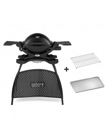 WEBER BARBACOA DE GAS Q1200 CON SOPORTE