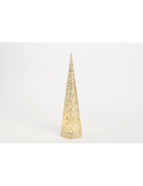 CONO NAVIDAD BRILLANTE LUMINOSO 35 CM. 