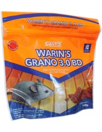 CEBO RODENTICIDA EN GRANO WARIN'S MAX 3. 0 