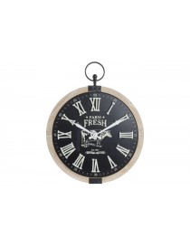 RELOJ PARED METAL MDF FARM FRESH