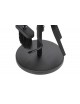 SET 4 ACCESORIOS CHIMENEA ACERO NEGRO 20X20X49,5