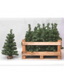 ARBOL DE NAVIDAD 60 CM. BASE MADERA