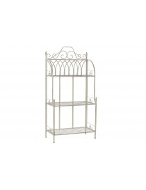 ESTANTERÍA METAL BLANCO
