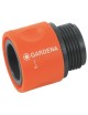 CONECTADOR CON ROSCA 3/4". GARDENA