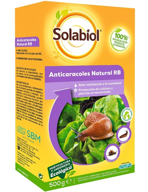 SOLABIOL ANTICARACOLES NATURAL RB 500 GR