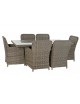 CONJUNTO MESA COMEDOR + 6 SILLAS