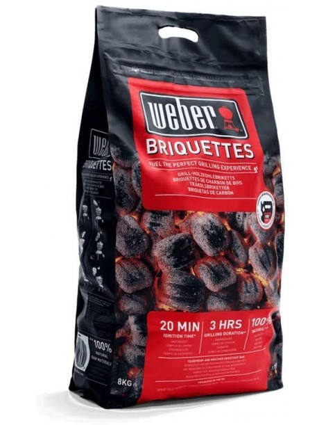 BRIQUETAS WEBER 8 KG