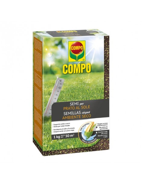 COMPO SEMILLAS CÉSPED AMBIENTE SECO 1 KG