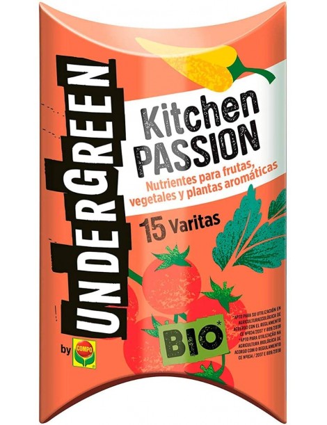 UNDERGREEN KITCHEN PASSION NUTRIENTES 15 VARITAS