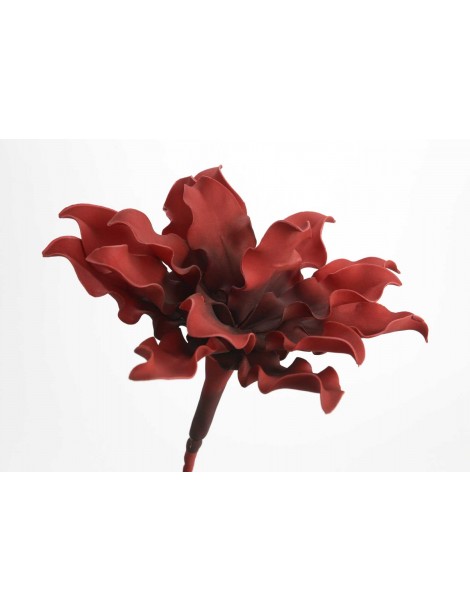 FLOR CUMBIA 54 CM ROJA