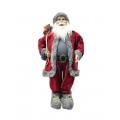 SANTA CLAUS CON SACO REGALOS 120X43X30 CM