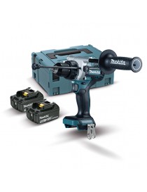 MAKITA TALADRO COMBINADO BL 18V LXT 5.0 AH Y 130 NM