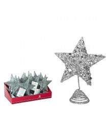 PUNTA ESTRELLA PLATA METAL - 15CM