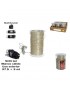 GUIRNALDA LUCES NAVIDAD 500 LUCES LED LUZ CALID APTA EXTERIOR 37,5 + 3 METROS