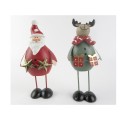 FIGURA NAVIDAD ZAPATONES 16X7CM 2STD, UD