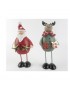 FIGURA NAVIDAD ZAPATONES 16X7CM 2STD, UD