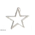 COLGANTE ESTRELLA 2D BLANCO 35X6CM