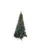 PINO NAVIDAD VERDE NEVADO 24CM 1400 PUNTAS