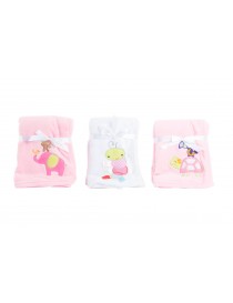 MANTA INFANTIL POLIESTER 250 GR. 100X75 ANIMALES