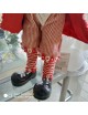 PAYASO NAVIDAD ROJO CON BOTONES