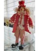 PAYASO NAVIDAD ROJO CON BOTONES