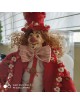 PAYASO NAVIDAD ROJO CON BOTONES