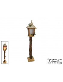 FAROL SIBERIA NATURAL 25 LED 80 CM. UNIDAD