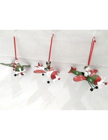 COLGANTE AVIONETA FIGURA 13CM
