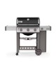 WEBER BARBACOA GENESIS II E-310 GBS GAS GRILL eidtion kettle