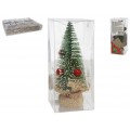 ARBOL XMAS MACETA C/BAYAS 5X16.5 CM. UNIDAD