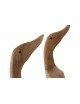 FIGURA MADERA CON FORMA DE PATO 14X28X43