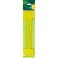 ETIQUETAS PLANTAS 35 CM. SET 5 UNIDADES COLOR AMARILLO