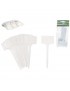 ETIQUETAS PLANTAS 13 CM. SET 12 UNIDADES COLOR BLANCO