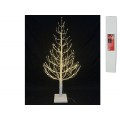 ARBOL DE NAVIDAD MODELO CANADA BLANCO 460 LUCES LED BLANCO CALIDO. 120 CM. ALTURA"