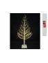 ARBOL DE NAVIDAD MODELO CANADA BLANCO 460 LUCES LED BLANCO CALIDO. 120 CM. ALTURA"