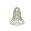 CAMPANA NAVIDAD METAL COLOR ORO 30 LUCES LED. 20 CM. ALTURA