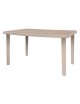 MESA RESINA RESOL OLOT RECTANGULAR 140X90 CM. 100% POLIPROPILENO RECICLABLE