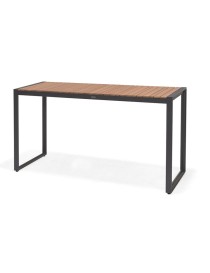 CONSOLA FIJA JARDIN LENSIA ALUMINIO Y MADERA