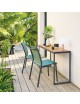 CONSOLA FIJA JARDIN LENSIA ALUMINIO Y MADERA