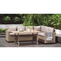 CONJUNTO JARDIN RATAN RINCONERO SANTORINI 2 SOFAS Y MESA