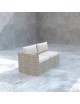 CONJUNTO JARDIN RATAN FIDJI 2 SOFAS DOBLES, MODULO RINCONERO Y MESA REPOSAPIES