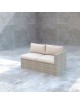 CONJUNTO JARDIN RATAN FIDJI 2 SOFAS DOBLES, MODULO RINCONERO Y MESA REPOSAPIES