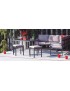 CONJUNTO JARDIN ALUMINIO CÓRCEGA 2 SOFAS, MESA Y 2 TABURETES