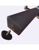 CONJUNTO JARDIN RATAN PASCUA 2 SOFAS, 2 TABURETES Y MESA