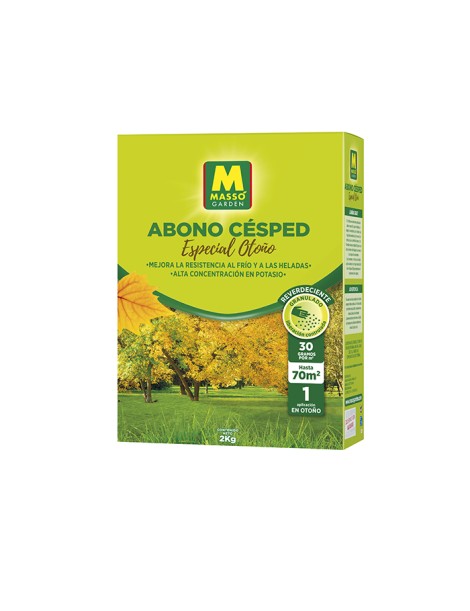 MASSO GARDEN ABONO CÉSPED ESPECIAL OTOÑO ENVASE 2 KILOS