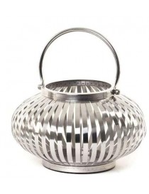 FAROL METAL CON ASA PLANO CALADO