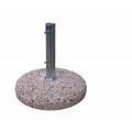 BASE PARASOL CEMENTO 55 KG. TUBO 50